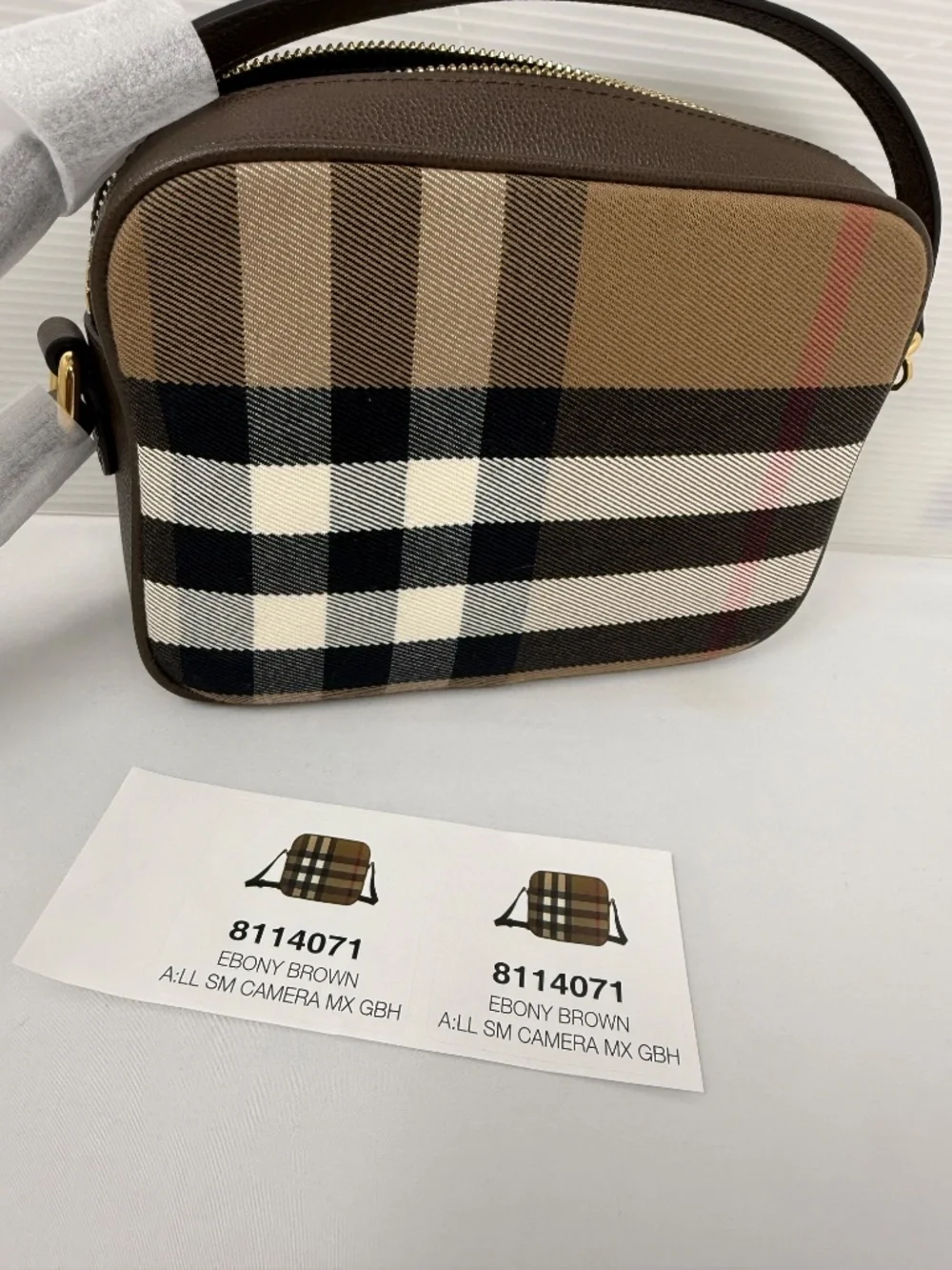 BURBERRY CAMERA BAG